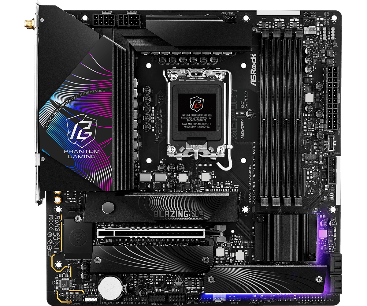 Tarjeta Madre ASRock Z890M Riptide WiFi