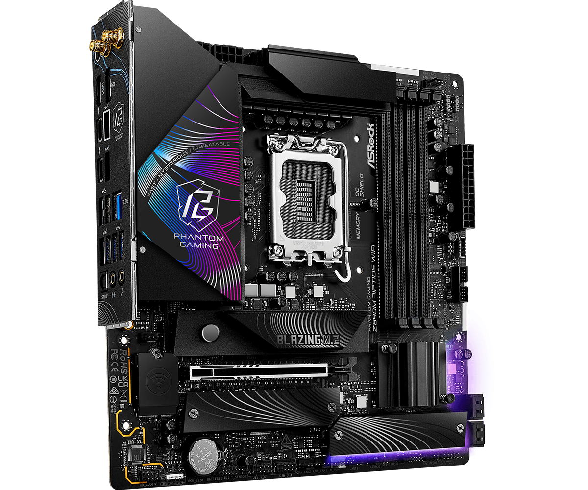 Tarjeta Madre ASRock Z890M Riptide WiFi