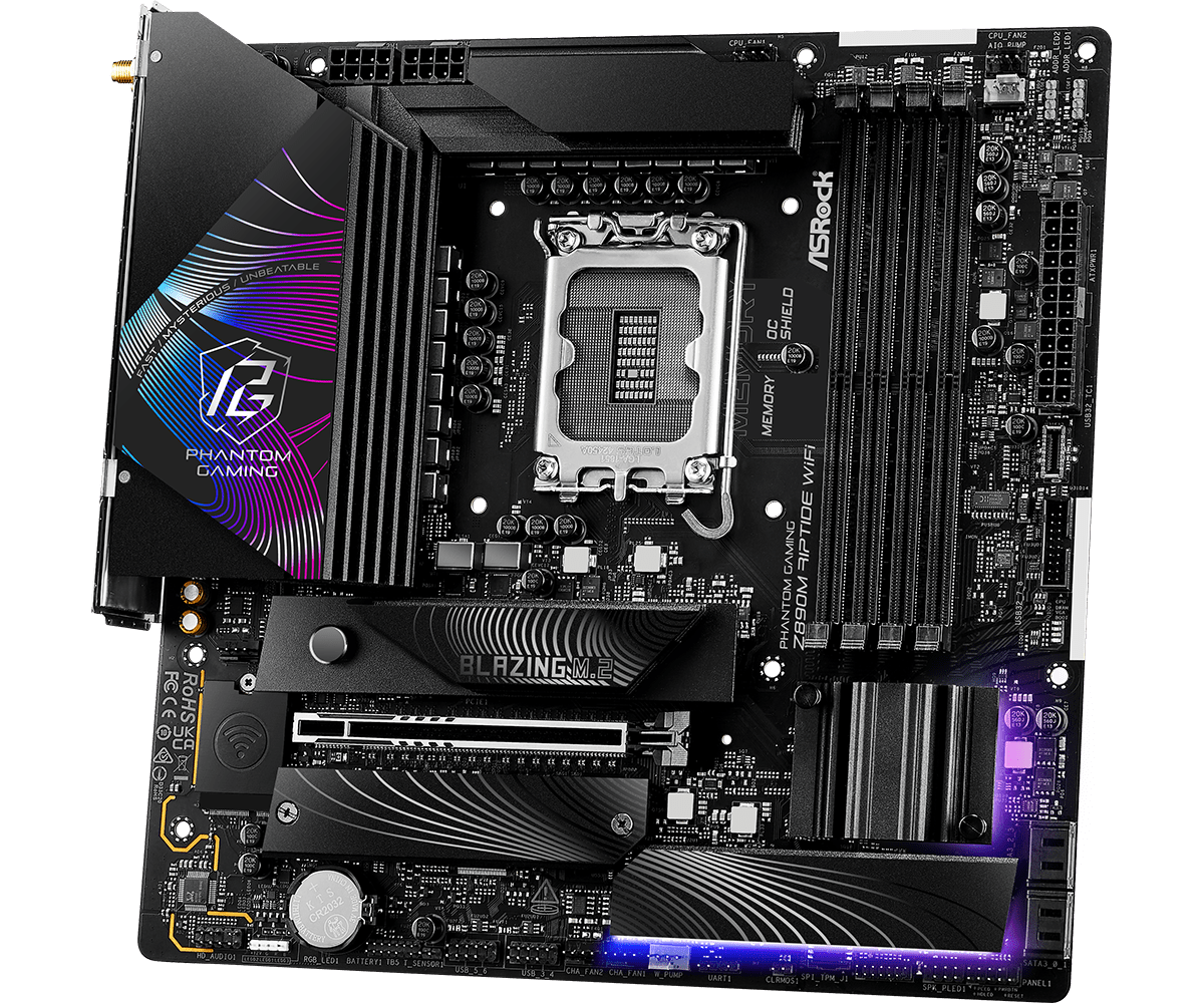 Tarjeta Madre ASRock Z890M Riptide WiFi