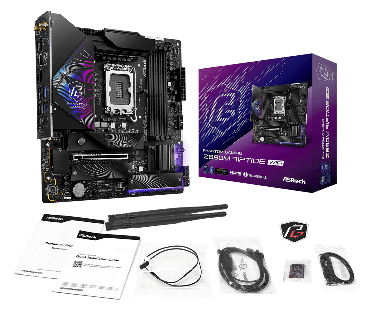 Tarjeta Madre ASRock Z890M Riptide WiFi