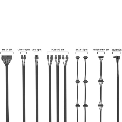 Fuente de Poder Cooler Master GX III Gold 750W 80 Plus Gold