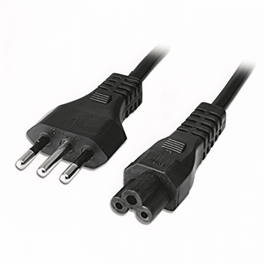 Cable de Poder Clio Trebol Italiano 1.2 mts