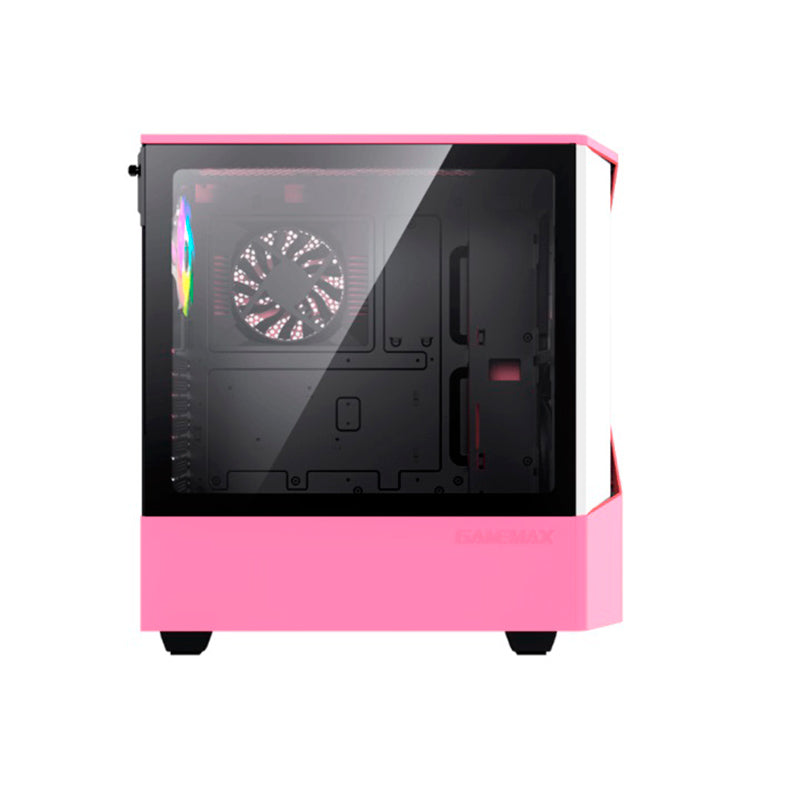 Gabinete Gamer GameMax Contac COC WP (ATX, Vidrio Templado, Sin Fuente)