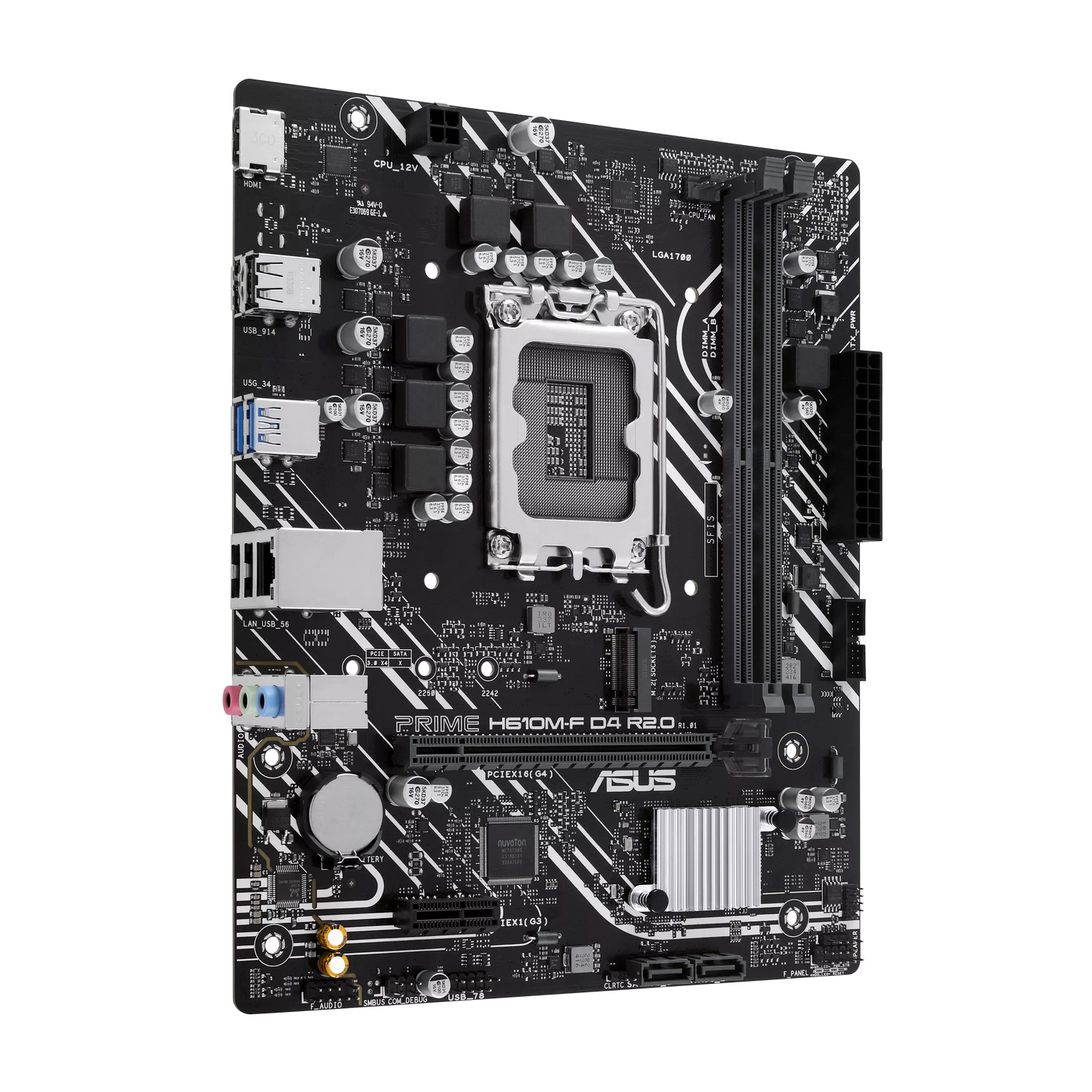 Tarjeta Madre Asus Prime H610M-F D4 R2.0