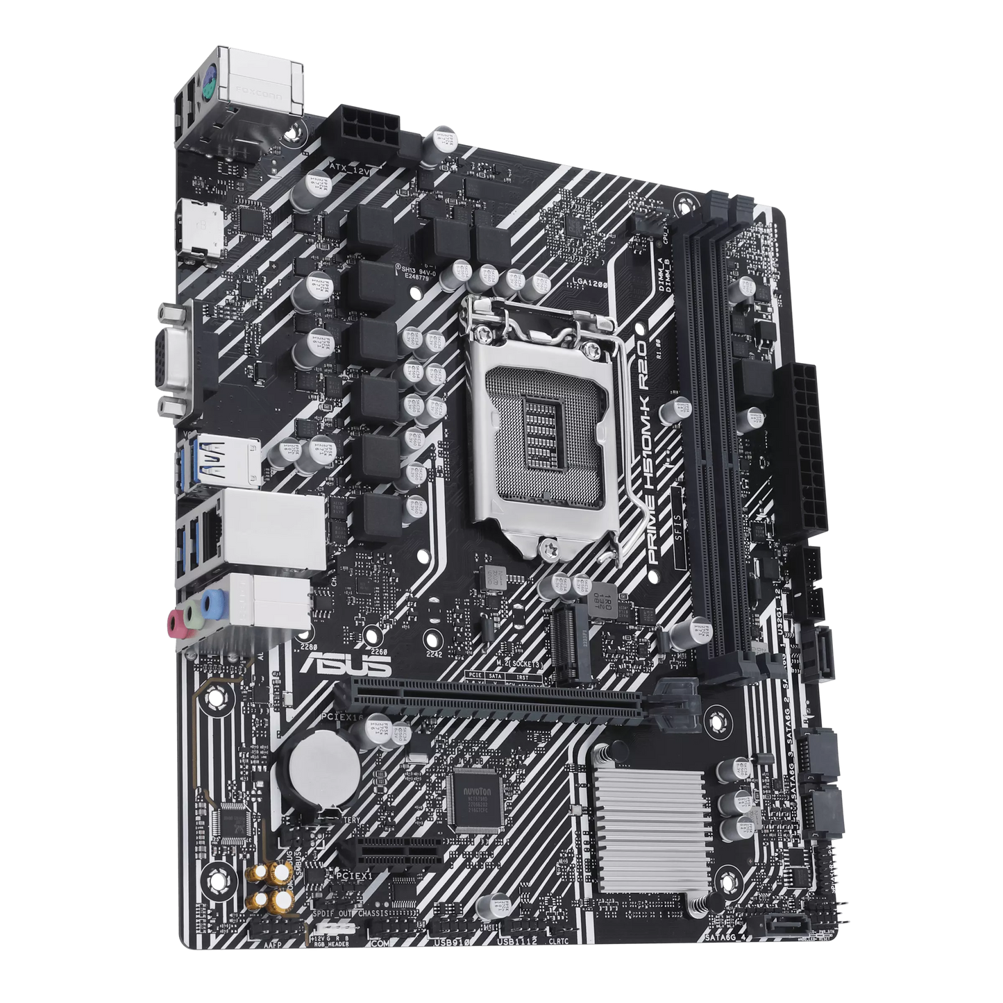 Tarjeta Madre Asus H510M-K R2.0 Intel H470 Micro ATX LGA1200 10th & 11th