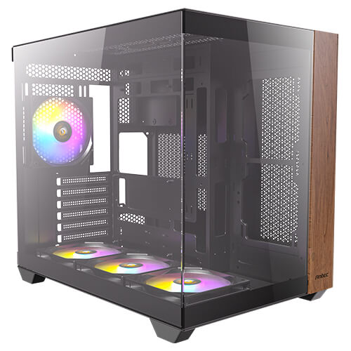 Gabinete Gamer Antec CX800 Wood ARGB