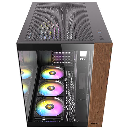 Gabinete Gamer Antec CX800 Wood ARGB
