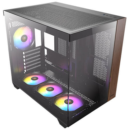 Gabinete Gamer Antec CX800 Wood ARGB