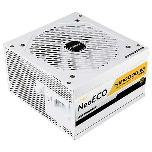 Fuente de Poder Antec NE1000G M ATX 3.1 White