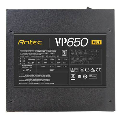Fuente De Poder Antec 650W VP650P PLUS