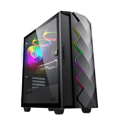 Gabinete Gamer Gamemax Diamond COC Black