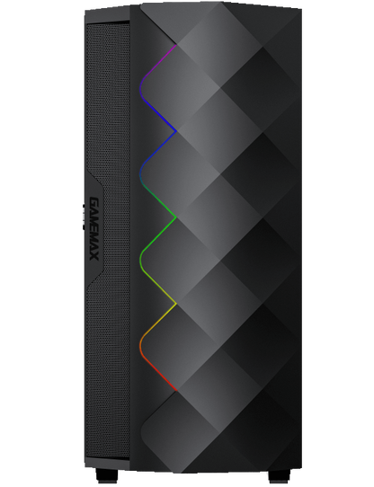Gabinete Gamer Gamemax Diamond COC Black