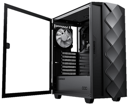 Gabinete Gamer Gamemax Diamond COC Black