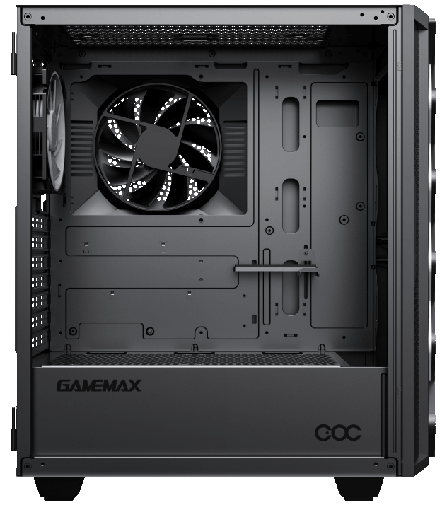 Gabinete Gamer Gamemax Diamond COC Black