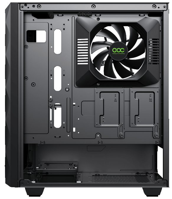Gabinete Gamer Gamemax Diamond COC Black