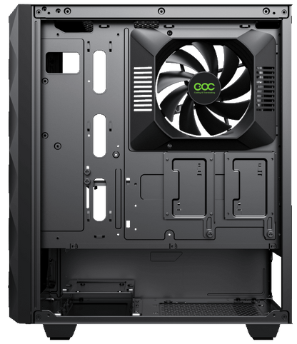 Gabinete Gamer Gamemax Diamond COC Black