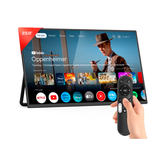 Monitor Portátil CLIO Y238AHBX 23.8" Full HD IPS Google TV