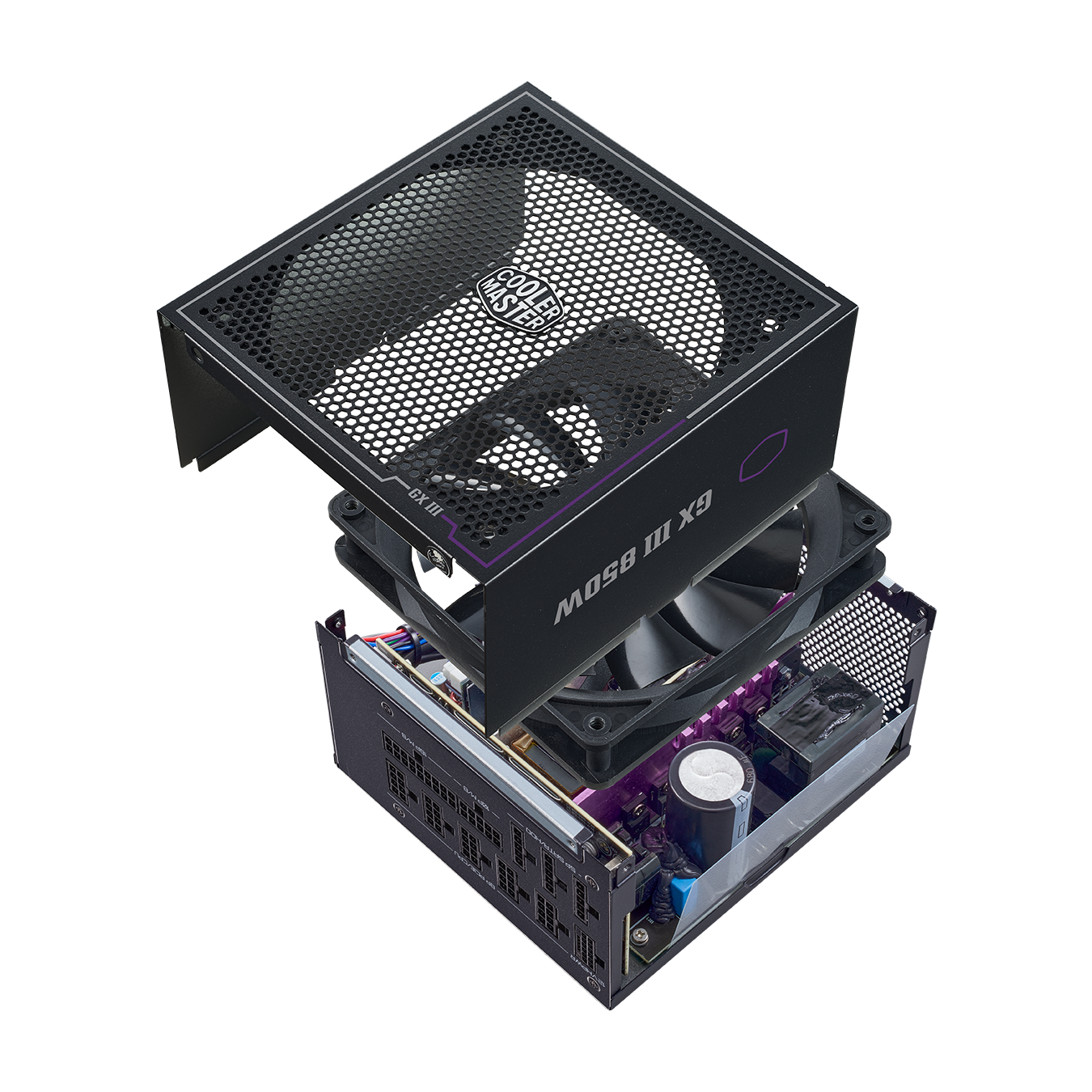 Fuente De Poder Cooler Master GX III Gold 850W ATX3.0 (Fully Modular)