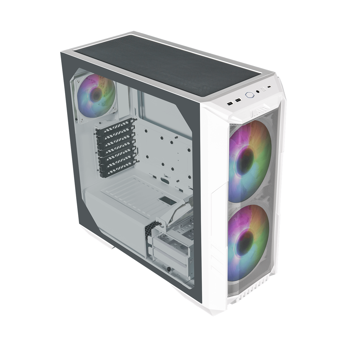 Gabinete Cooler Master Haf 500 White