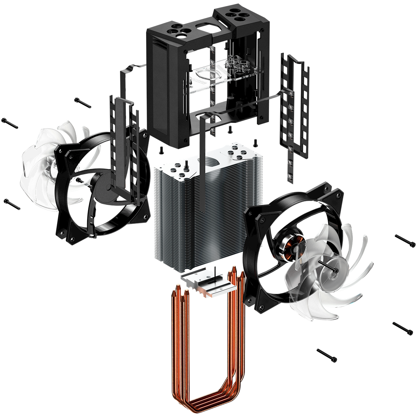 Disipador de aire Cooler Master Masterair MA410M