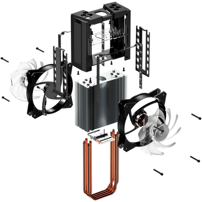 Disipador de aire Cooler Master Masterair MA410M