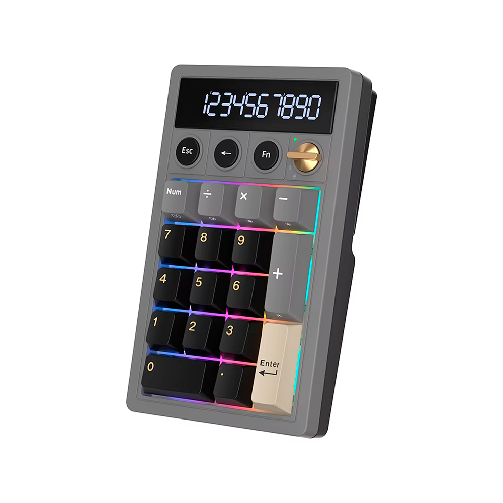 Teclado Numérico Inalámbrico Royal Kludge RK M20 2.4G Tri-Modo