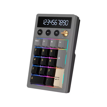 Teclado Numérico Inalámbrico Royal Kludge RK M20 2.4G Tri-Modo
