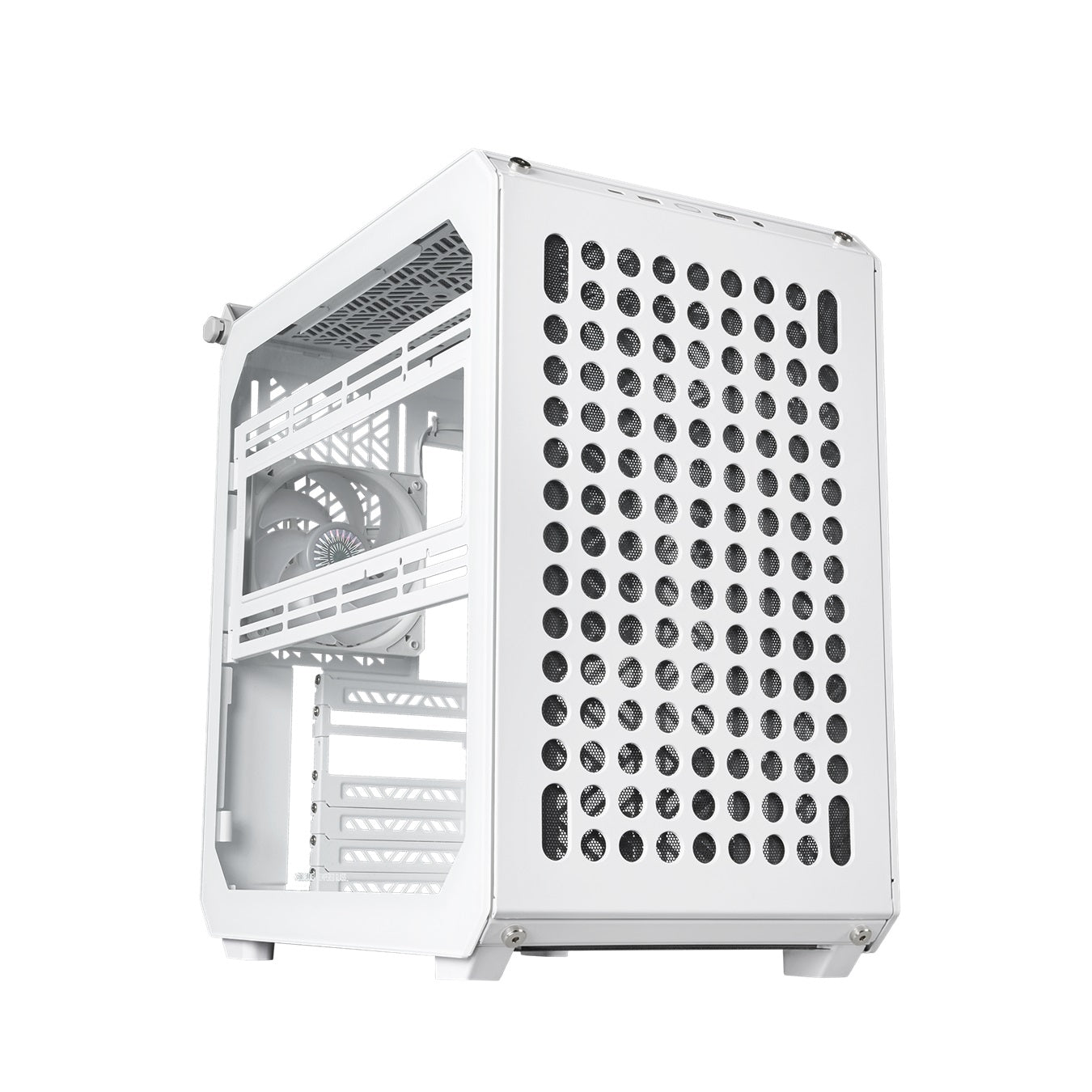 Gabinete Gamer Cooler Master Qube 500 Flatpack White