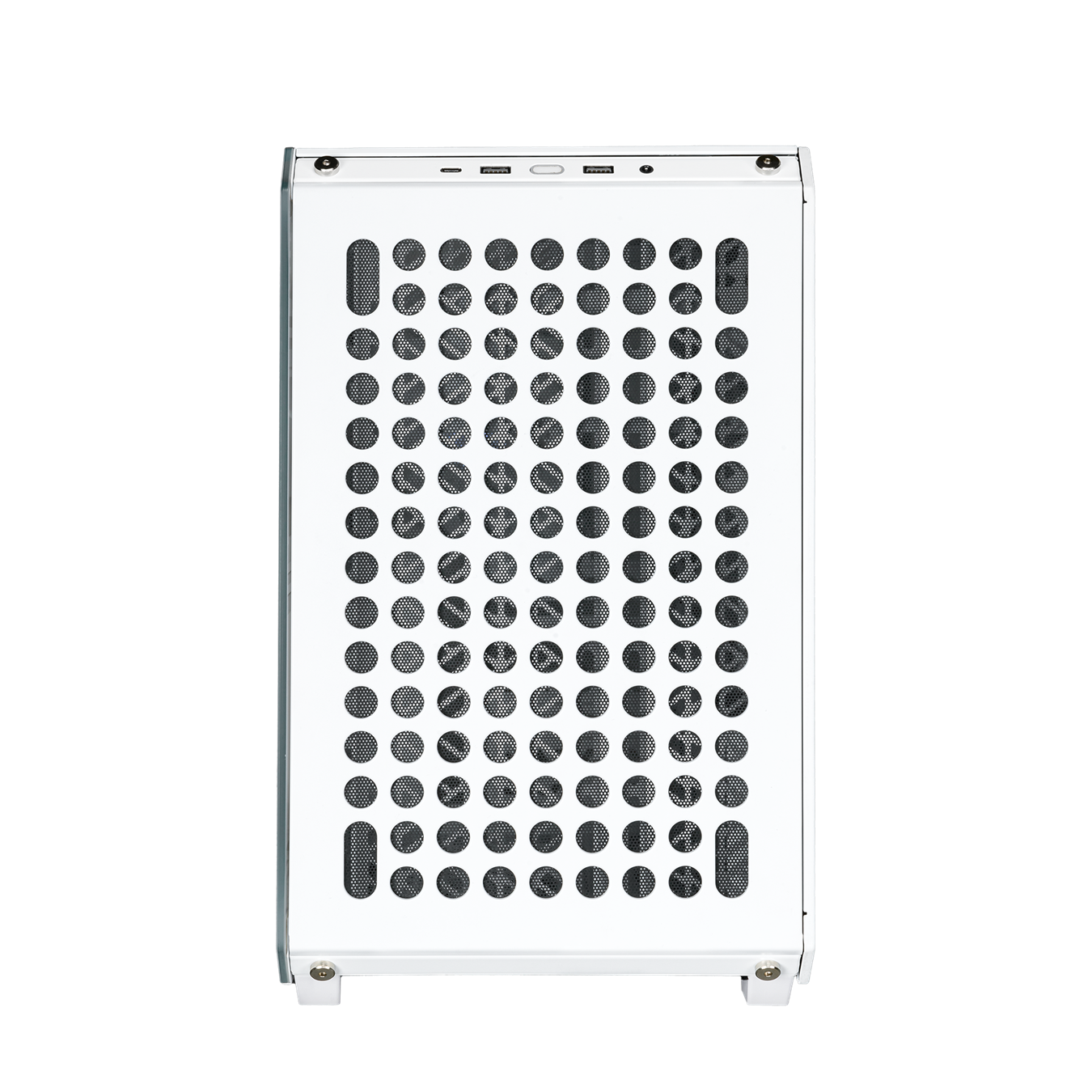 Gabinete Gamer Cooler Master Qube 500 Flatpack White