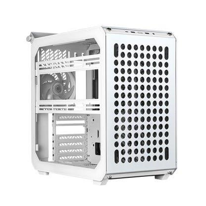 Gabinete Gamer Cooler Master Qube 500 Flatpack White
