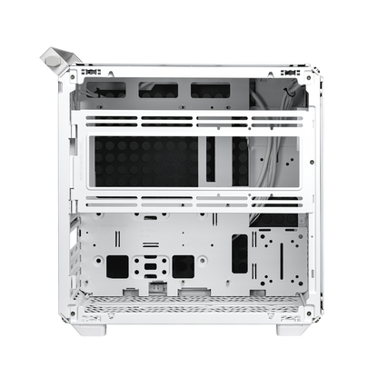 Gabinete Gamer Cooler Master Qube 500 Flatpack White