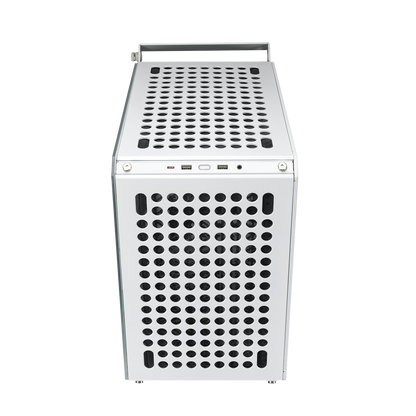 Gabinete Gamer Cooler Master Qube 500 Flatpack White