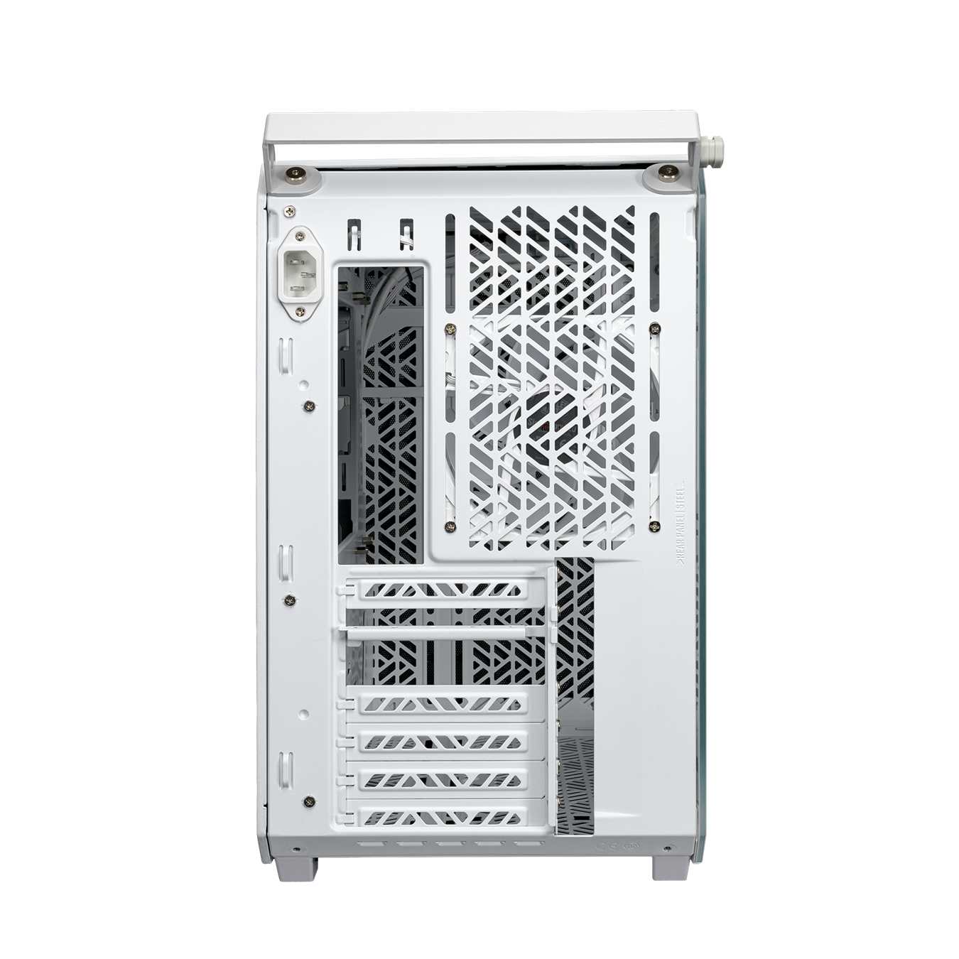 Gabinete Gamer Cooler Master Qube 500 Flatpack White