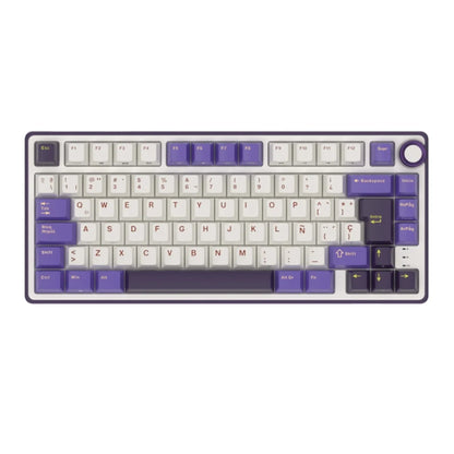 Teclado Mecánico Royal Kludge RK R75 Blackberry Brown Switch