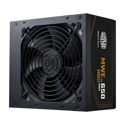 Fuente De Poder Cooler Master 650W Mwe V3 80+ Bronze