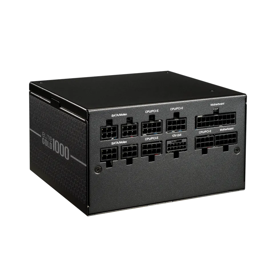 Fuente de Poder Cooler Master Elite Gold 1000W 80 Plus Gold