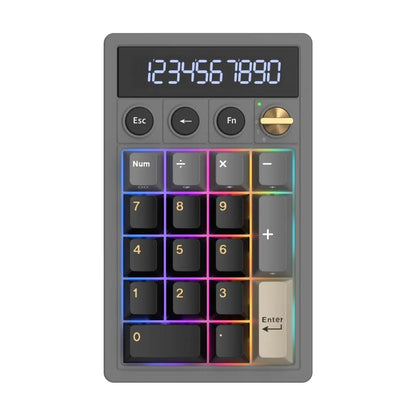 Teclado Numérico Inalámbrico Royal Kludge RK M20 2.4G Tri-Modo