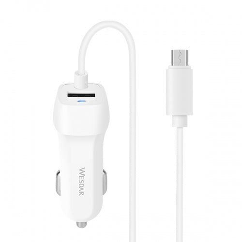 Cargador para Auto Wesdar U13 Cable USB-C