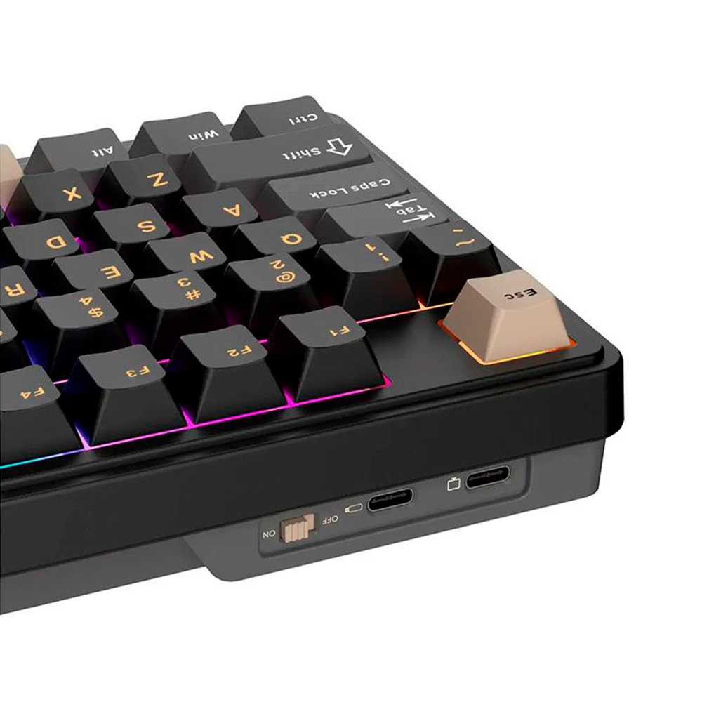 Teclado Mecánico Royal Kludge N99 Phantom, US