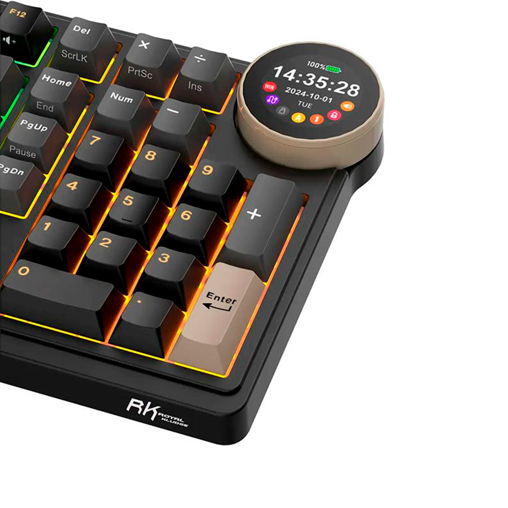 Teclado Mecánico Royal Kludge N99 Phantom, US