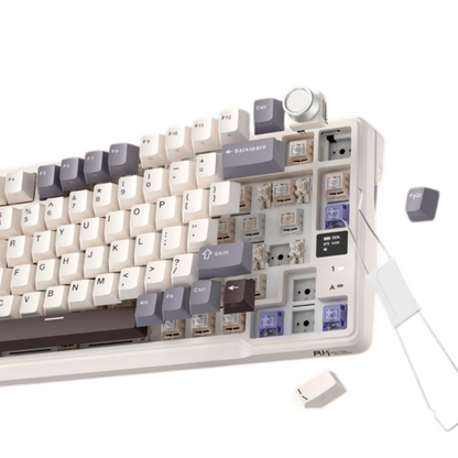 Teclado Mecánico Royal Kludge L98 Sandalwood Brown Cream Switch (US)