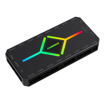 Controlador Gamemax V4.0 ARGB HUB PWM BK
