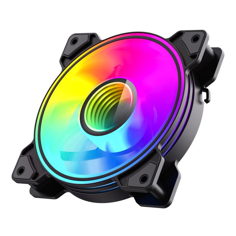 Ventilador Gamemax Dual Ring Infinity Bk