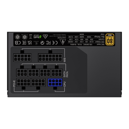 Fuente De Poder Gamemax GX-650 Modular 80+