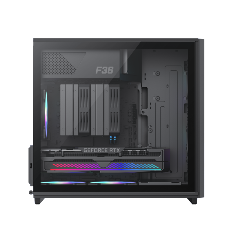 Gabinete Gamer Gamemax F36 Bk Micro-ATX