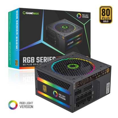 Fuente de Poder Gamemax 850W RGB-850 SE