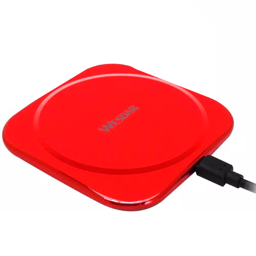 Cargador Inalámbrico Wesdar WX6 Red